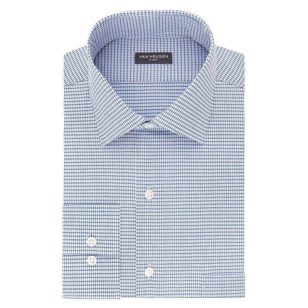van heusen regular fit stretch flex collar dress shirt Van Heusen Regular Fit Ultra Wrinkle Free Stretch FLEX Solid