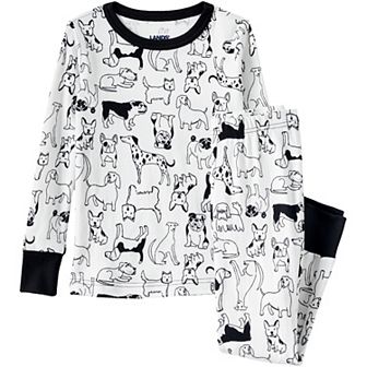 Kids 2-16 Lands' End Snug Fit Pajama Set
