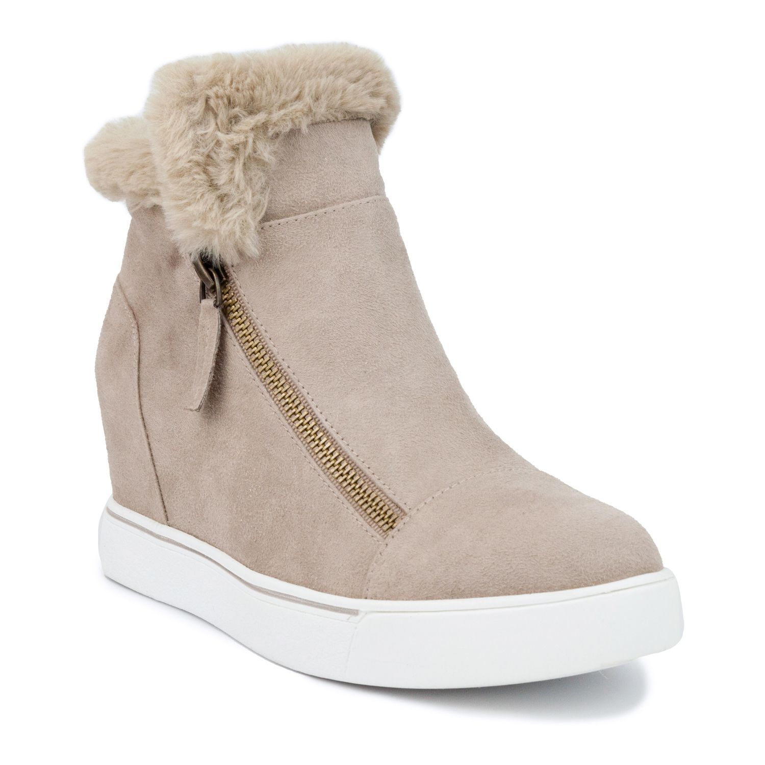 athletic wedge sneakers