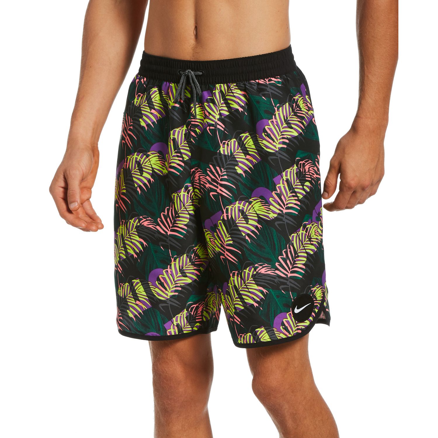 kohls nike swim trunks