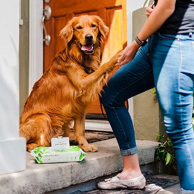 Earth Rated USDA Certified Bio-Based Pet Wipes - Lavender