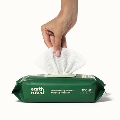 Earth Rated USDA Certified Bio-Based Wipes - Unscented