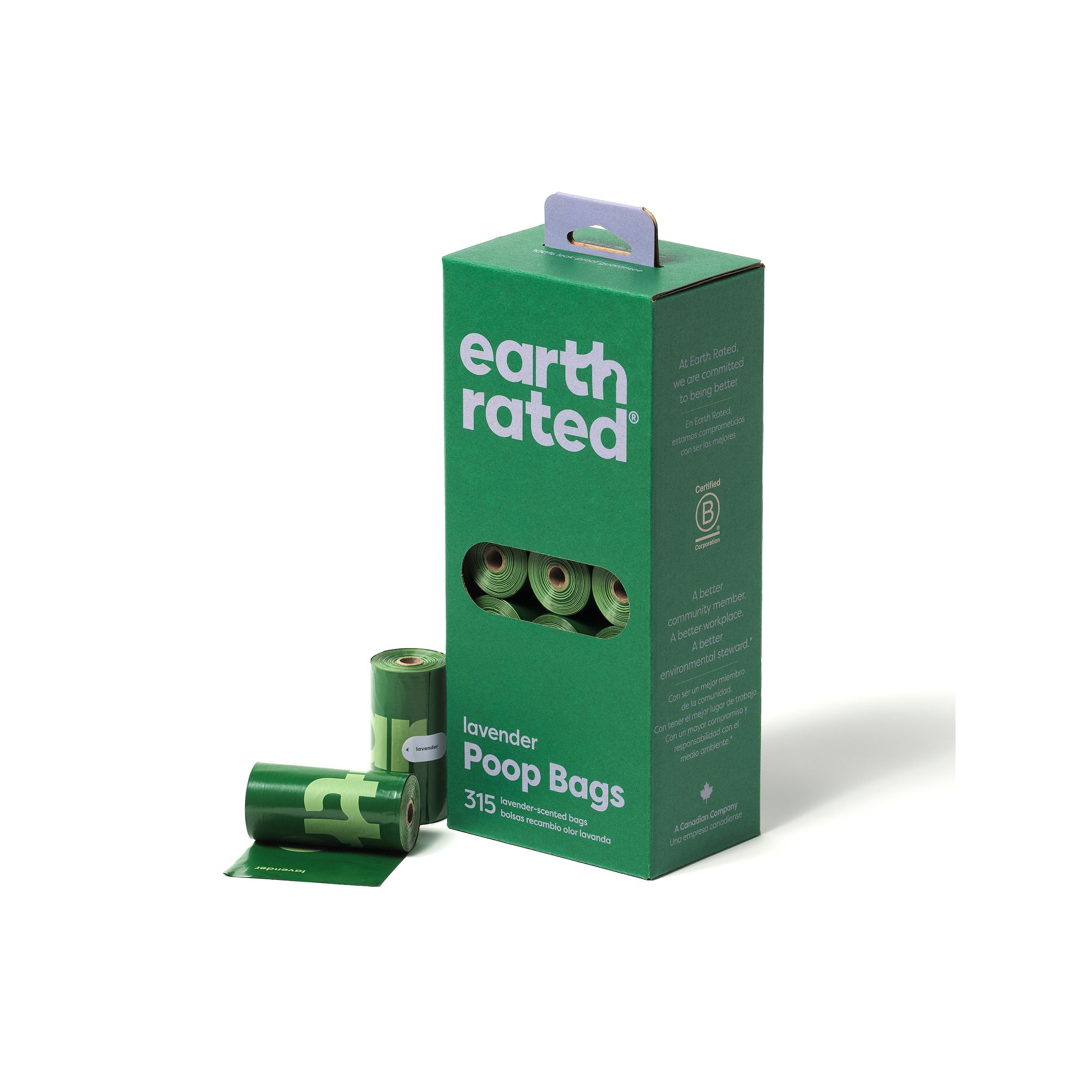 Earth Rated® 315 Bags on 21 Refill Rolls - Lavender, Multi