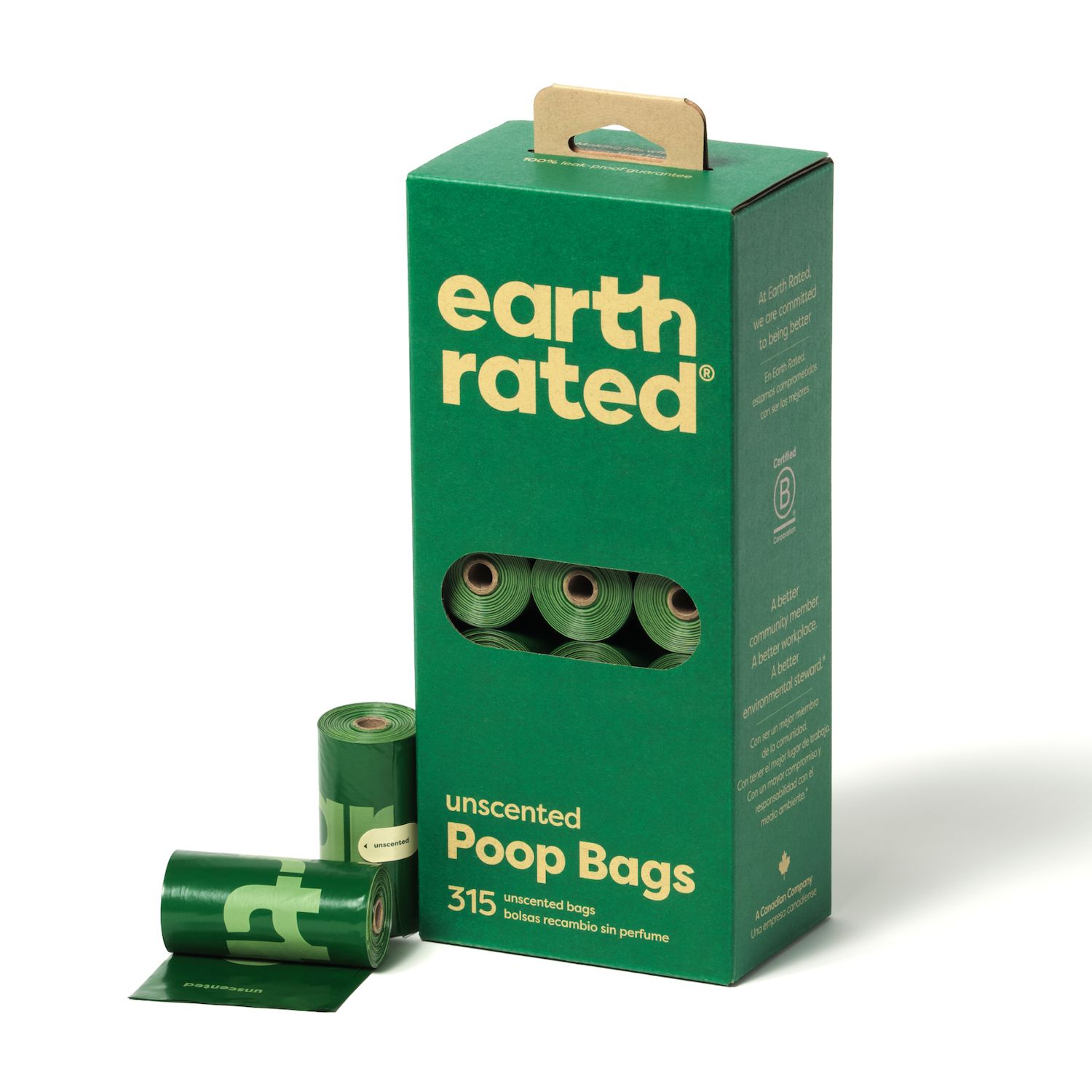 Image for Earth Rated 315 Bags on 21 Refill Rolls - Unscented at Kohl's.