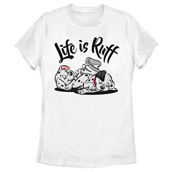 Disney's 101 Dalmatians Sleeping Puppies Life Is Ruff Juniors' Graphic tee