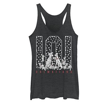 Disney's 101 Dalmatians Juniors' Spotted Family Portrait Graphic Tank Top