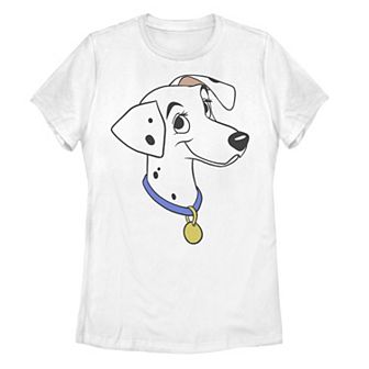 Disney's 101 Dalmatians Juniors' Perdita Big Face Graphic Tee