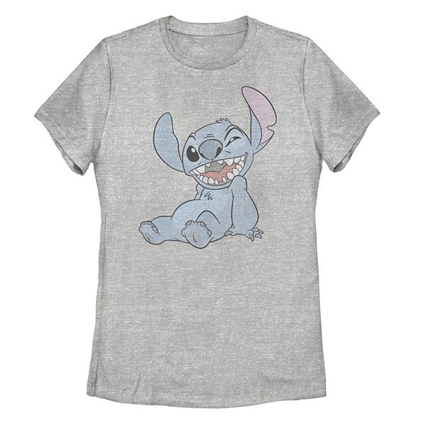 Juniors' Disney Lilo & Stitch Pop Art Comic Stitch Graphic Tee