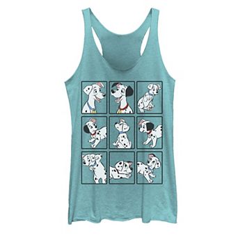 Disney's 101 Dalmatians Juniors' Family Photo Box Up Graphic Tank Top