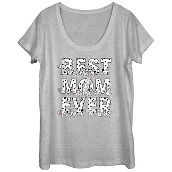 Juniors' Disney 101 Dalmatians Best Mom Ever Graphic Tee