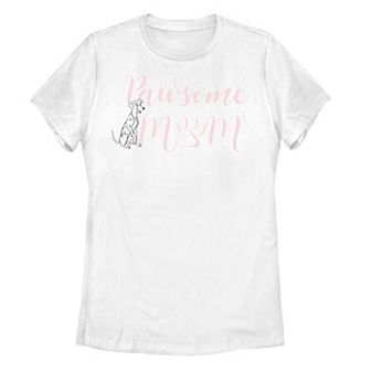 Juniors' Disney 101 Dalmatians Perdita Pawsome Mom Graphic Tee