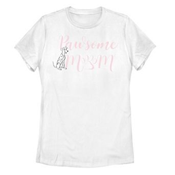 Juniors' Disney 101 Dalmatians Perdita Pawsome Mom Graphic Tee