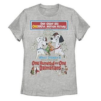 Disney's 101 Dalmatians Movie Promotion Juniors' Graphic Tee