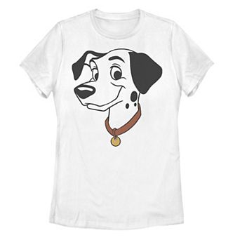 Disney's 101 Dalmatians Pongo Big Face Juniors' Graphic Tee