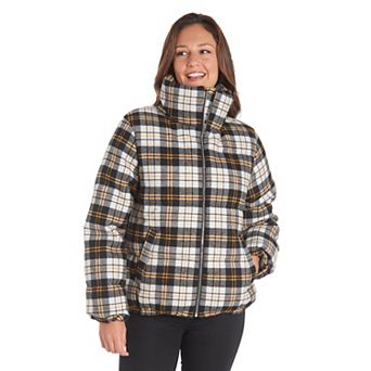 Women's Fleet Street Plaid Puffer Jacket