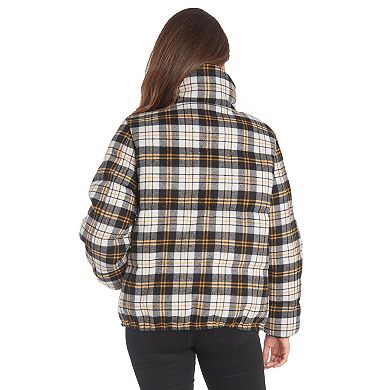 Women's Fleet Street Plaid Puffer Jacket