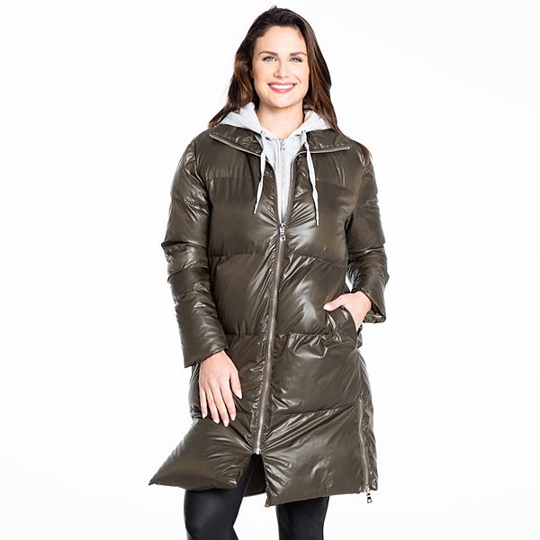 Womens puffer clearance raincoat