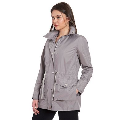 Women's Fleet Street Removable Hood Rain Parka