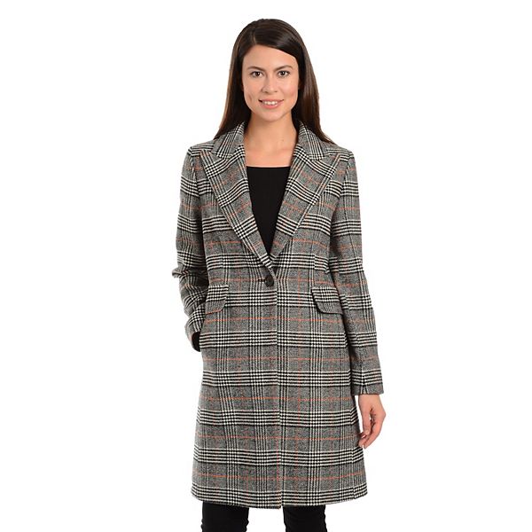 Women s Fleet Street Multi Bend Plaid Coat