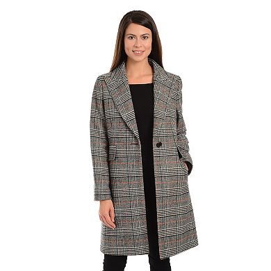 Women's Fleet Street Multi Bend Plaid Coat