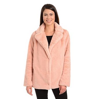 Women's Fleet Street Faux-Fur Notch Collar Coat