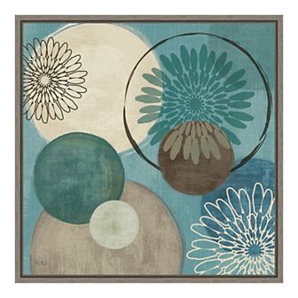 Amanti Art Flora Mood I Framed Canvas Print