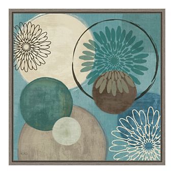 Amanti Art Flora Mood I Framed Canvas Print