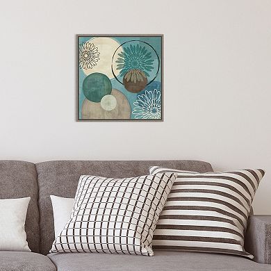 Amanti Art Flora Mood I Framed Canvas Print