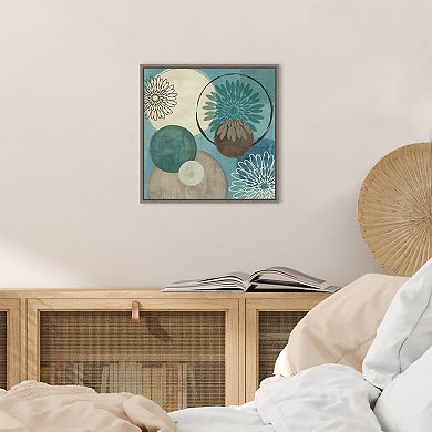 Amanti Art Flora Mood I Framed Canvas Print