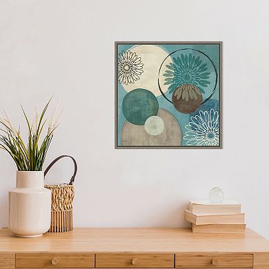 Amanti Art Flora Mood I Framed Canvas Print
