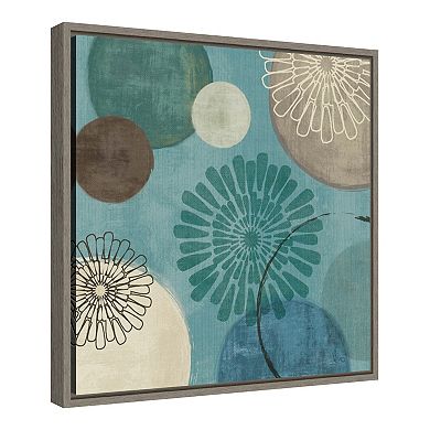 Amanti Art Flora Mood II Framed Canvas Print