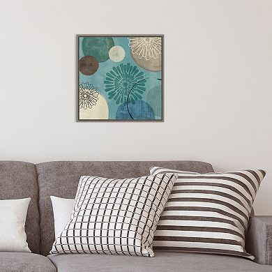 Amanti Art Flora Mood II Framed Canvas Print
