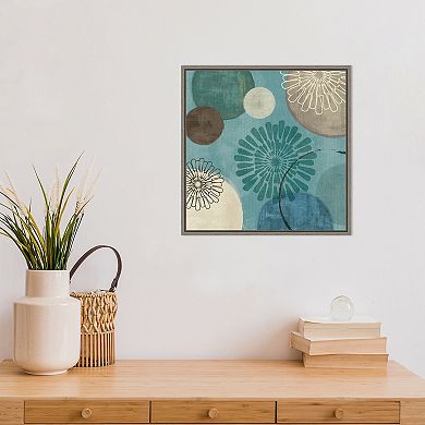 Amanti Art Flora Mood II Framed Canvas Print