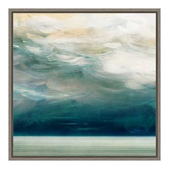 Amanti Art Ocean Breeze I Framed Canvas Print