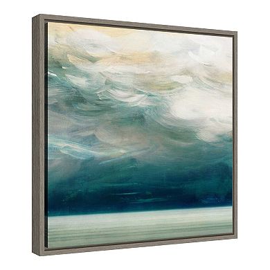 Amanti Art Ocean Breeze I Framed Canvas Print