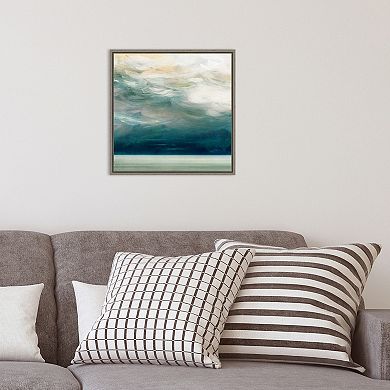 Amanti Art Ocean Breeze I Framed Canvas Print