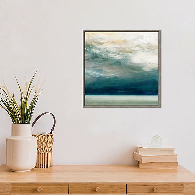 Amanti Art Ocean Breeze I Framed Canvas Print