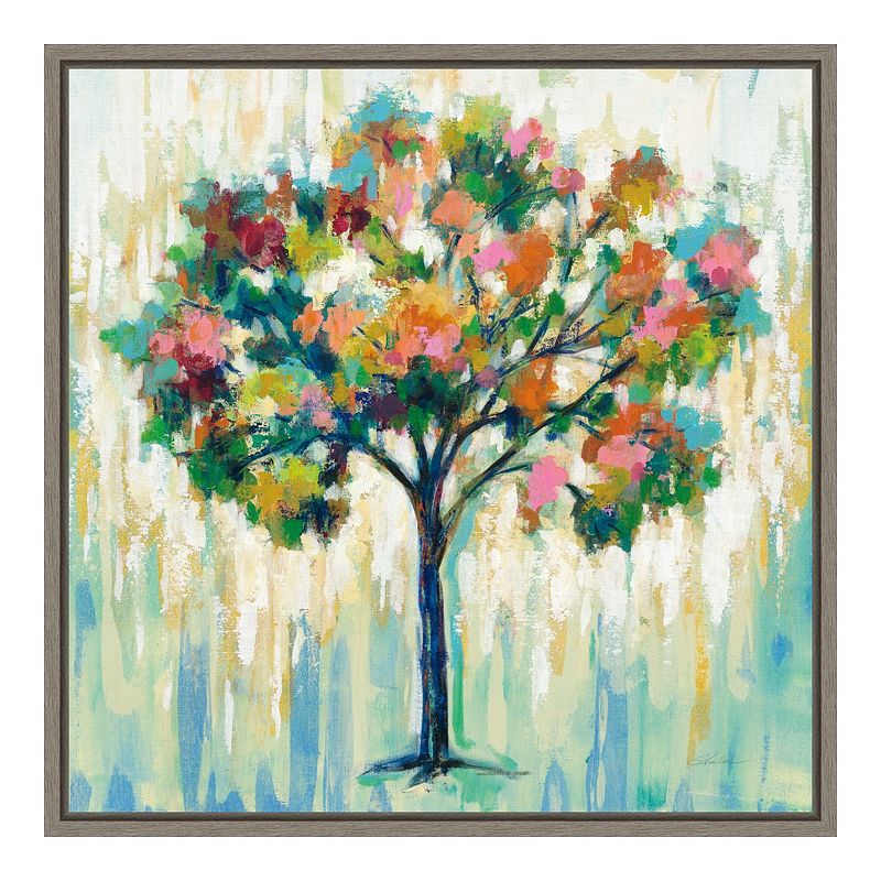 30388493 Amanti Art Blooming Tree Framed Canvas Print, Grey sku 30388493