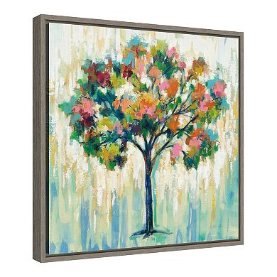 Amanti Art Blooming Tree Framed Canvas Print