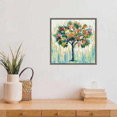 Amanti Art Blooming Tree Framed Canvas Print