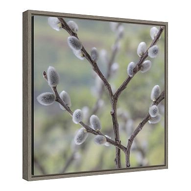 Amanti Art Willows I Framed Canvas Print