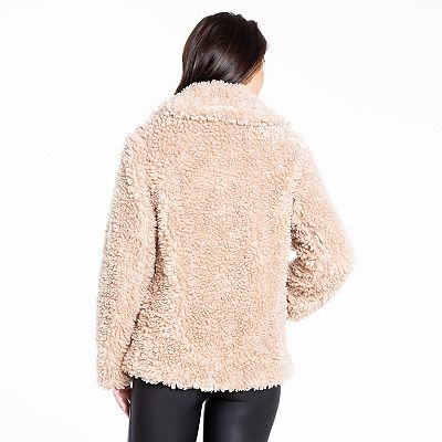 Women's Fleet Street Snap Faux-Fur Woobie Jacket
