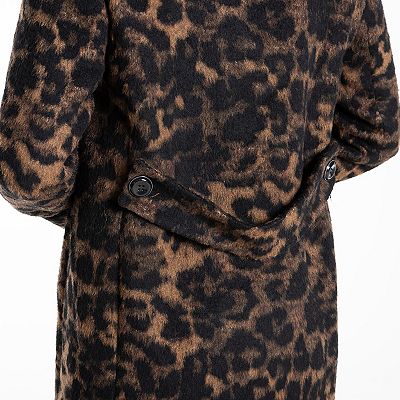 Kohls leopard coat clearance
