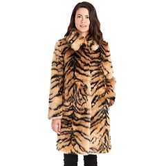 Kohls leopard coat sale