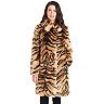 Women's Fleet Street Faux-Fur Tiger Print Coat
