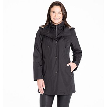 Women's Fleet Street Short Trench Rain Coat