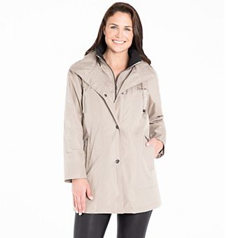 Women's Fleet Street Short Trench Rain Coat