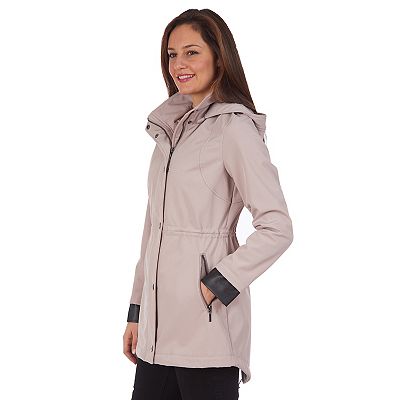 Women s Fleet Street Soft Shell Removable Hood Anorak