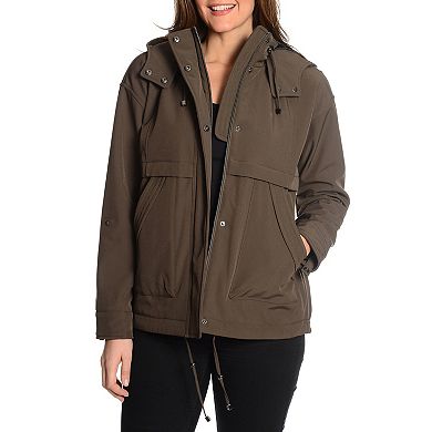 Women's Fleet Street Removable Hood Soft Shell Jacket