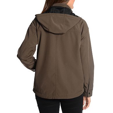 Women's Fleet Street Removable Hood Soft Shell Jacket